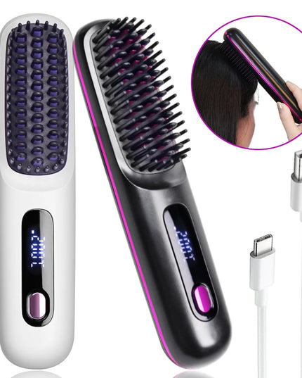 CEPILLO ALISADOR DE PELO PORTATIL