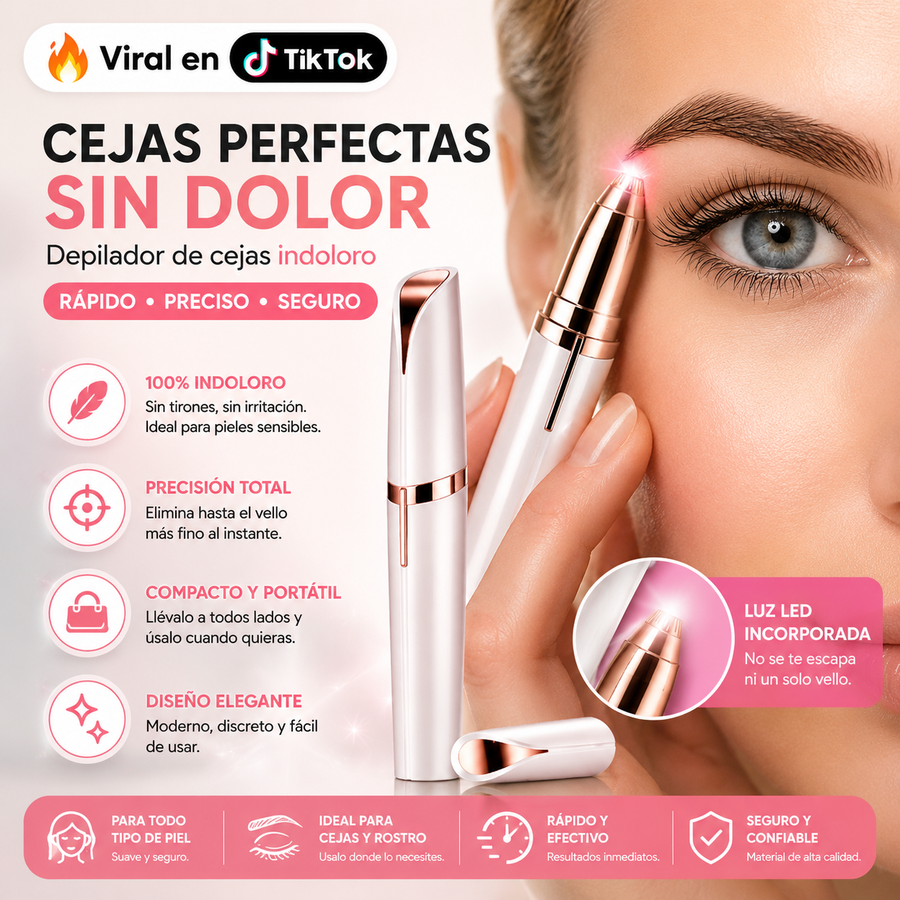 DEPILADOR DE CEJAS INDOLORO